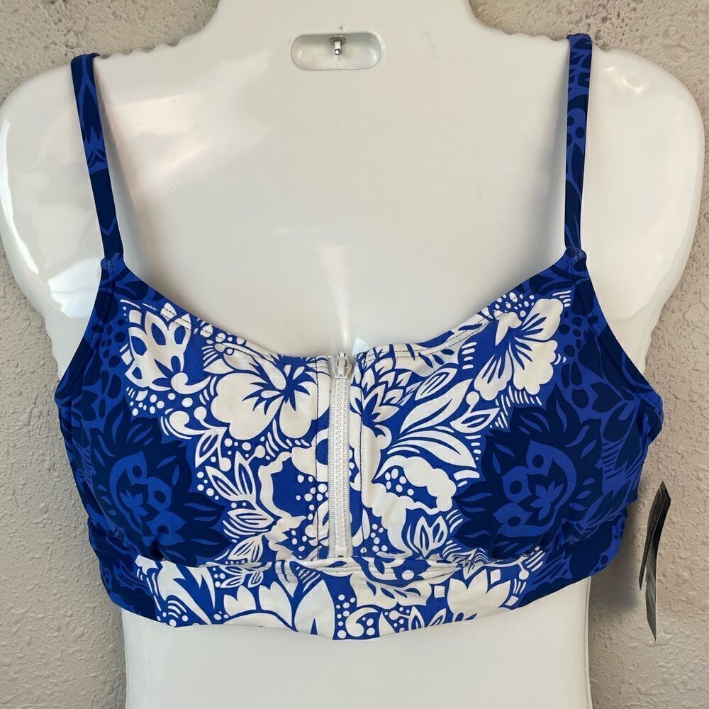 NWT Lauren Ralph Lauren Bikini Top Size 8